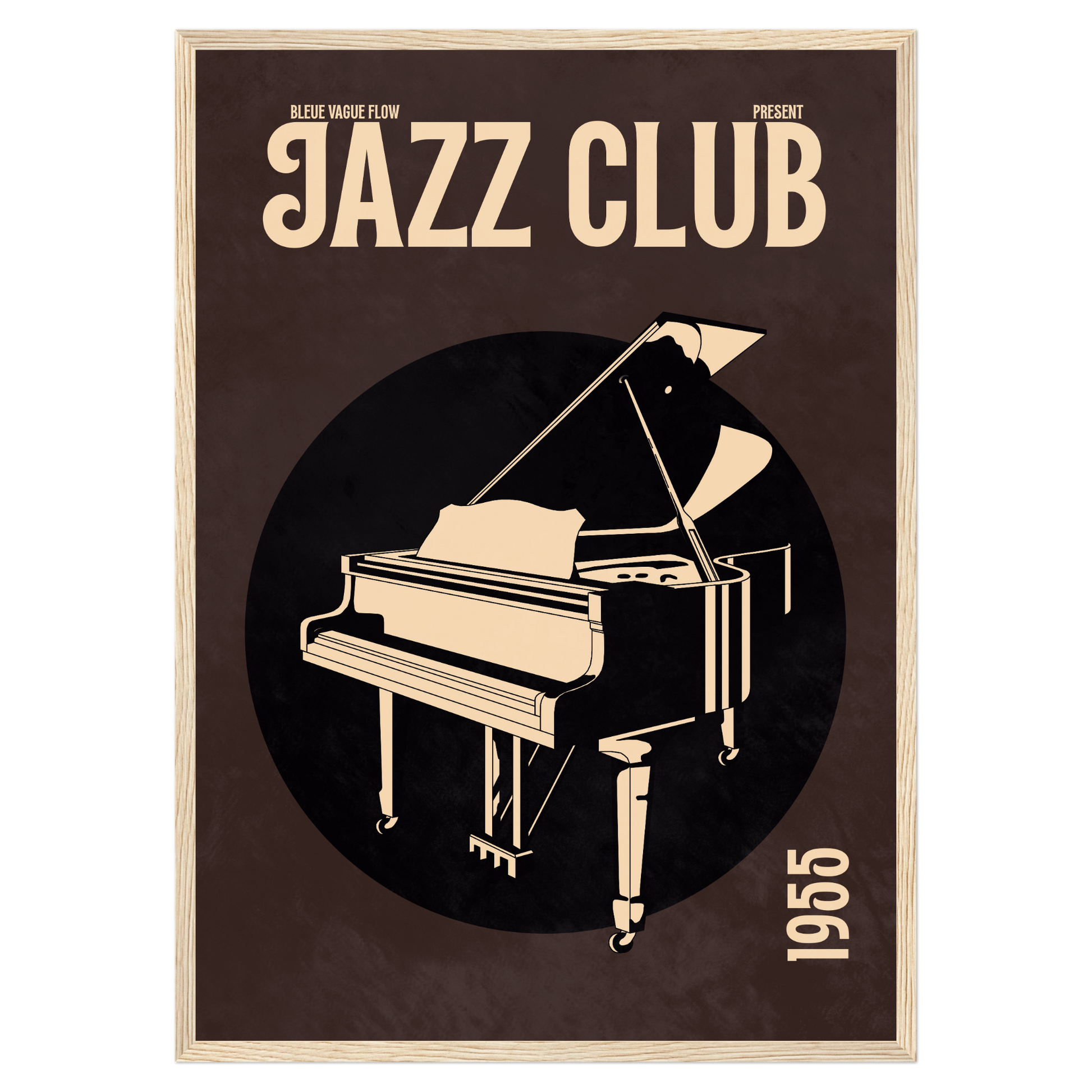 Jazz Club 55 - Piano Bleue Vague Flow