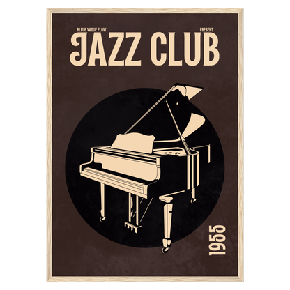 Jazz Club 55 - Piano Bleue Vague Flow