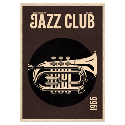 Jazz Club 55 - Trompette De Poche Bleue Vague Flow