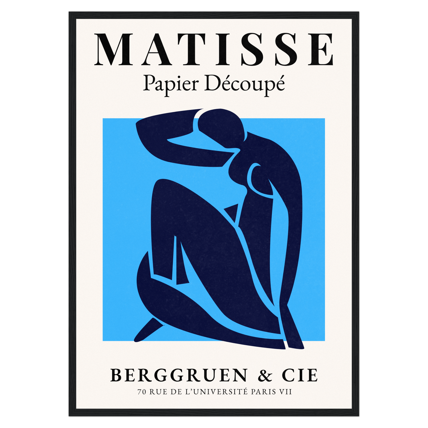 Matisse Papier Découpé - No2 Bleue Vague Flow