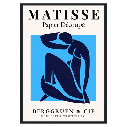 Matisse Papier Découpé - No2 Bleue Vague Flow