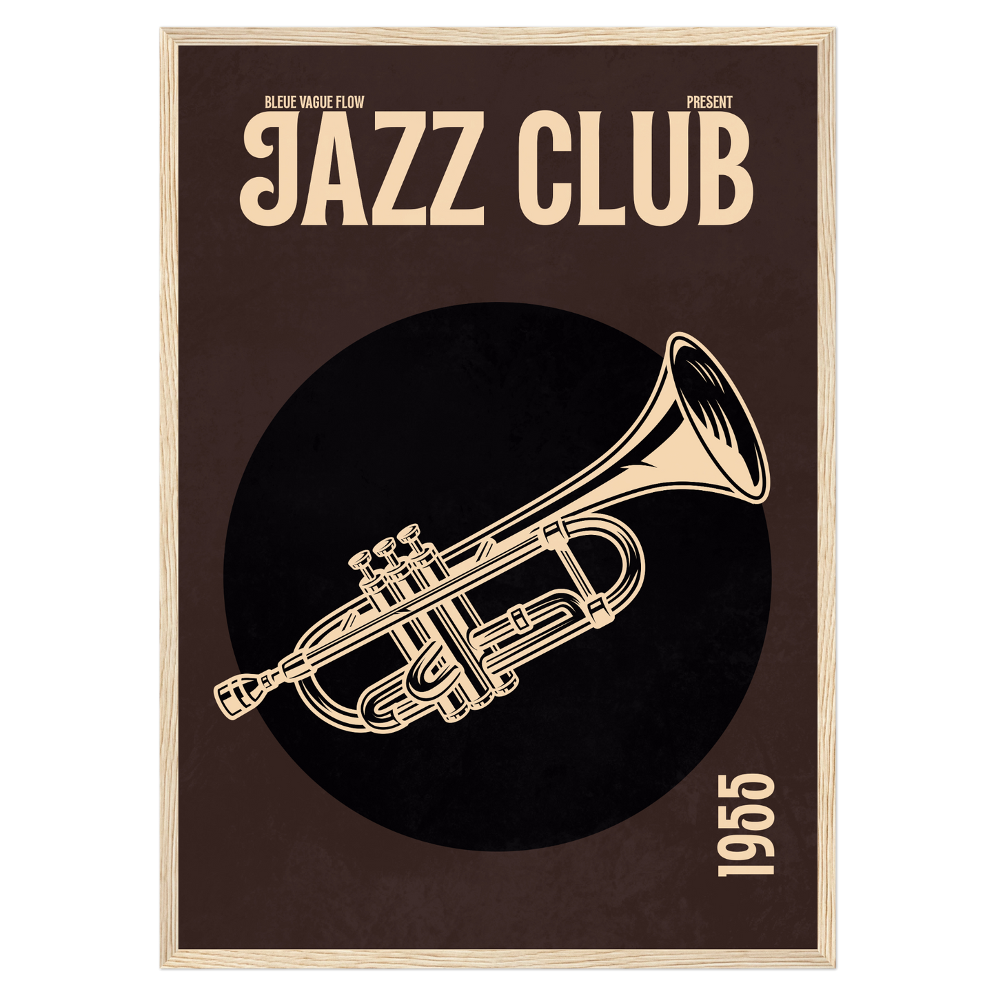 Jazz Club 55 - Trompette Bleue Vague Flow