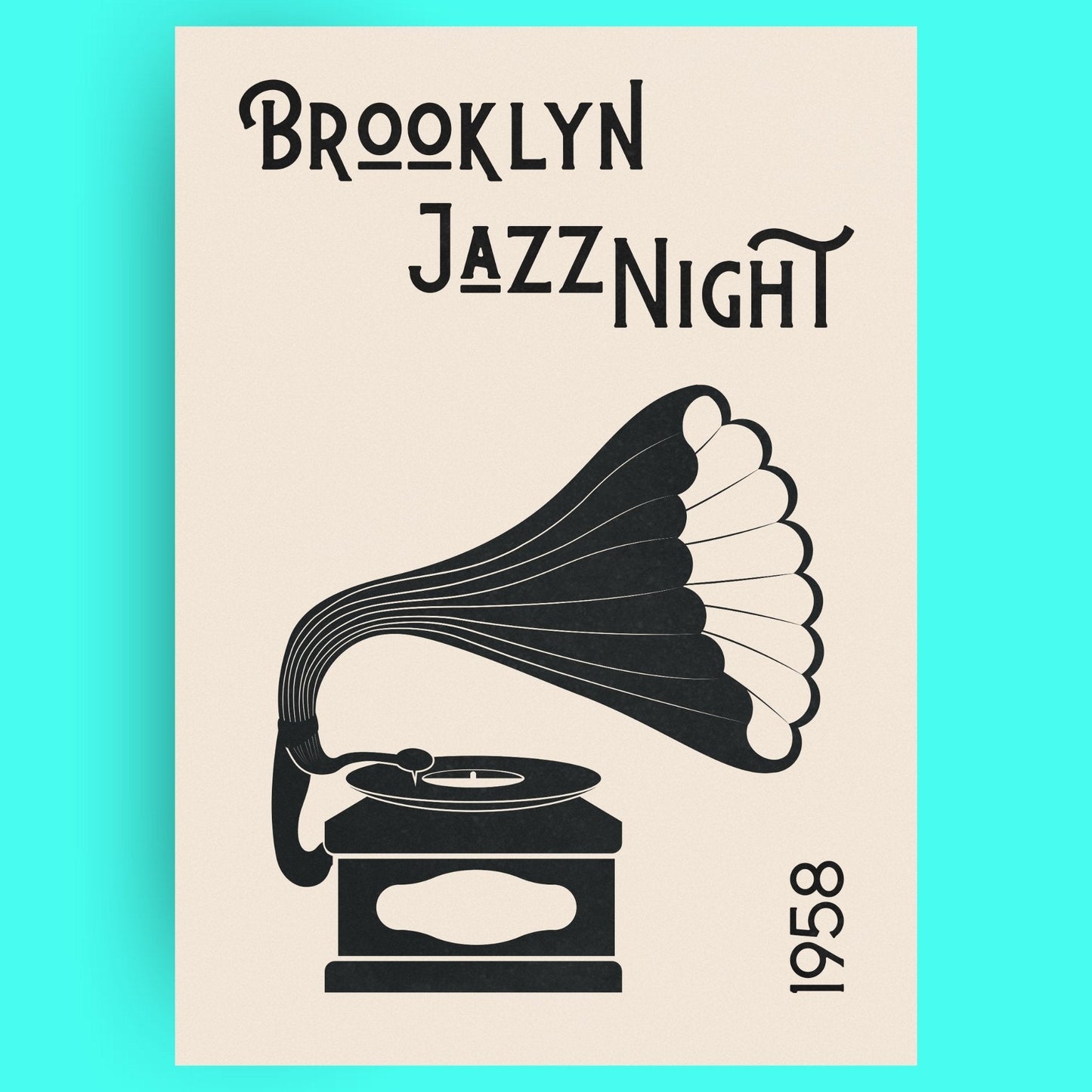 Brooklyn Jazz Night - Old Gramophone Bleue Vague Flow