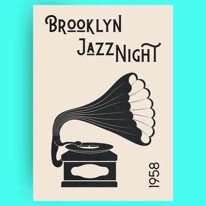 Brooklyn Jazz Night - Old Gramophone Bleue Vague Flow