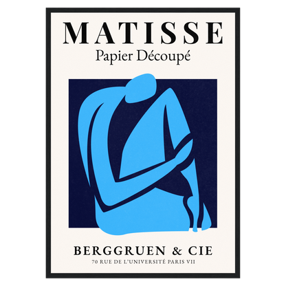 Matisse Papier Découpé - No1 Bleue Vague Flow Print Material