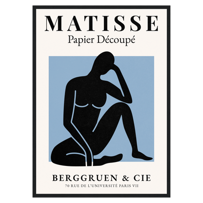 Matisse Papier Découpé - No3 Bleue Vague Flow