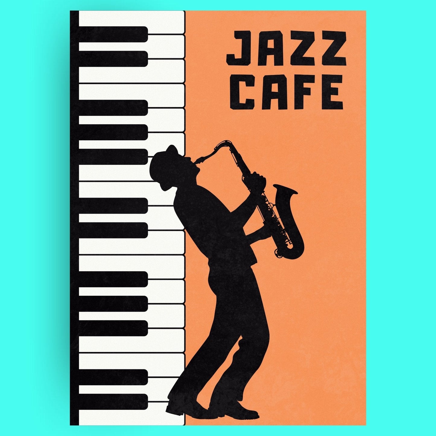 Jazz Cafe Paris - Saxophone Bleue Vague Flow