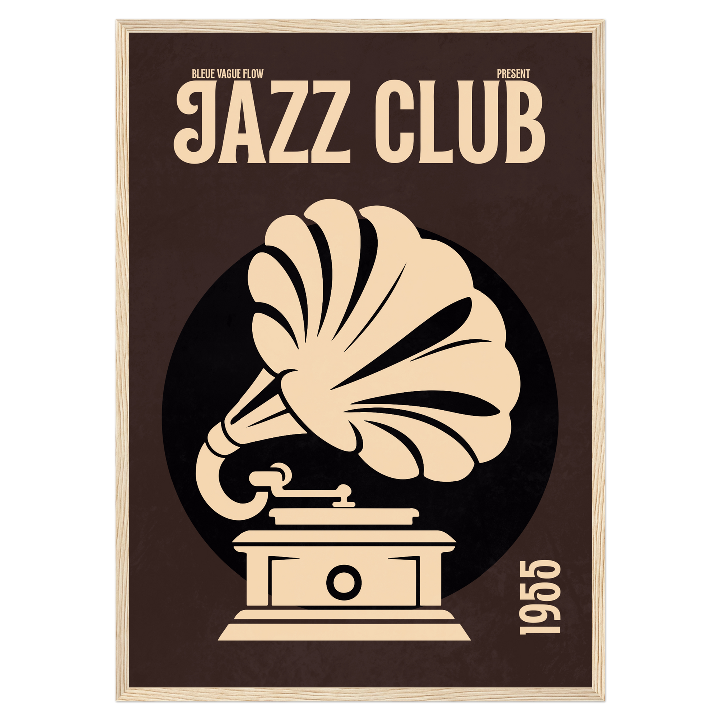 Jazz Club 55 - Gramophone Bleue Vague Flow