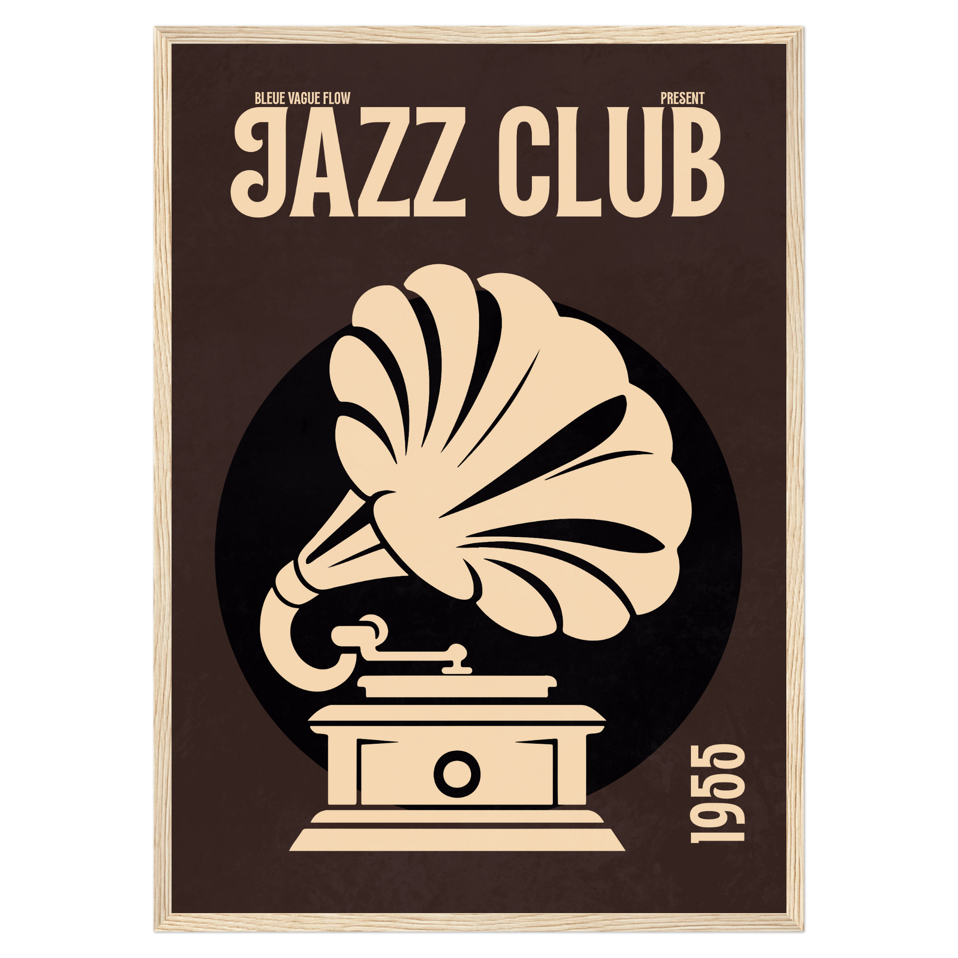 Jazz Club 55 - Gramophone Bleue Vague Flow