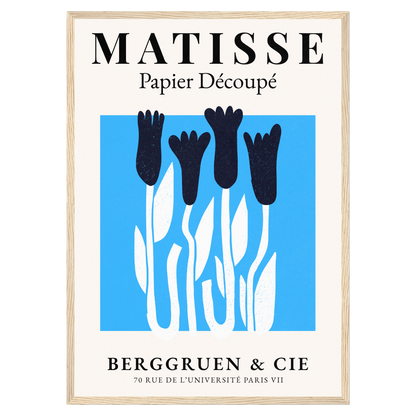 Matisse Papier Découpé - No7 Bleue Vague Flow Print Material