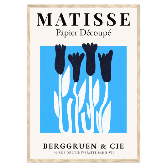 Matisse Papier Découpé - No7 Bleue Vague Flow Print Material