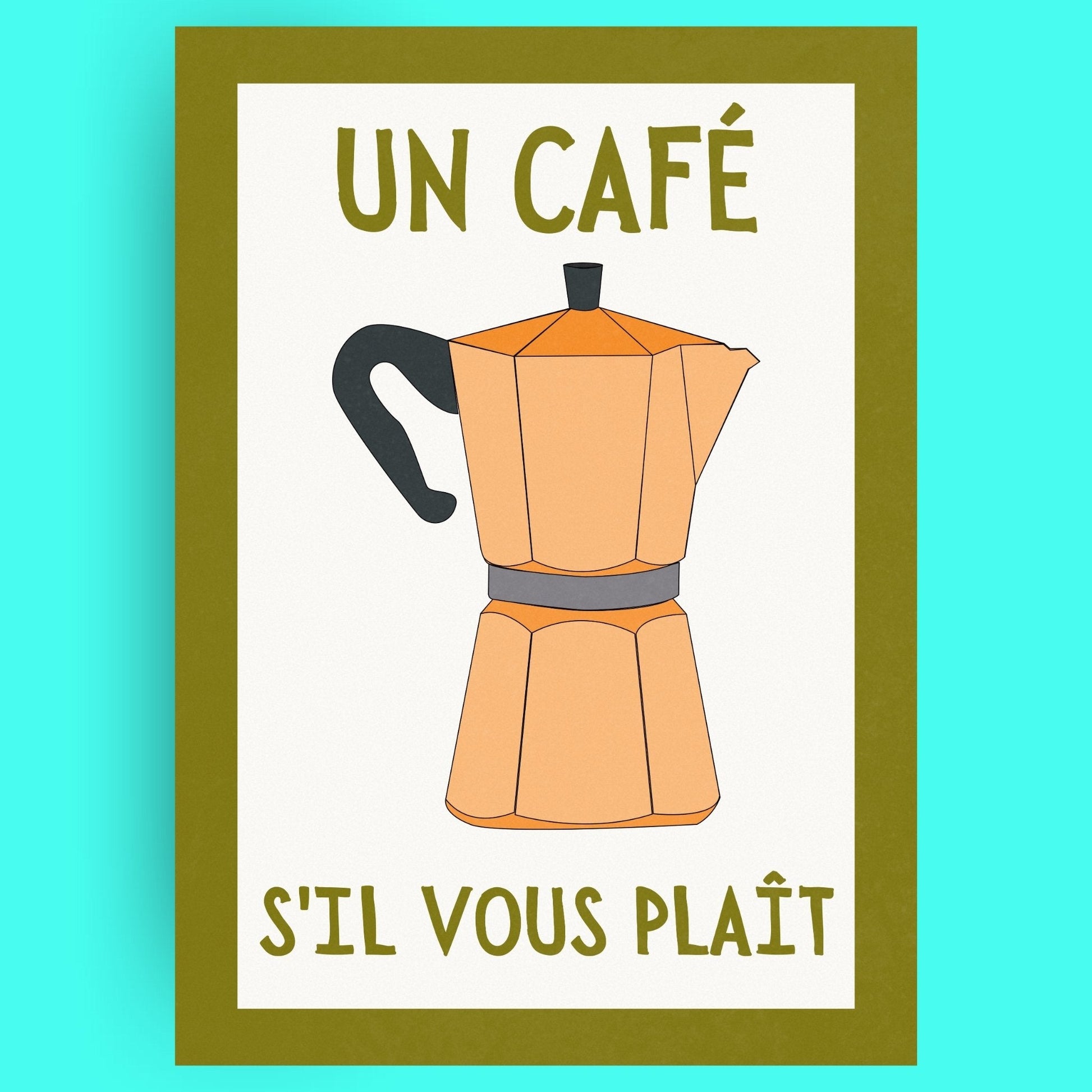 Coffee SVP - Orange Bleue Vague Flow