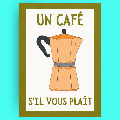 Coffee SVP - Orange Bleue Vague Flow