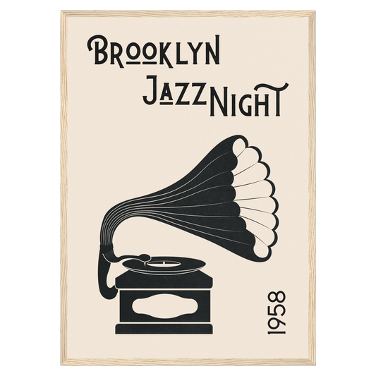 Brooklyn Jazz Night - Vieux Gramophone Bleue Vague Flow