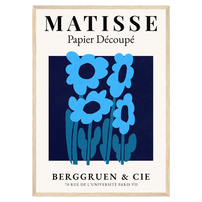 Matisse Papier Découpé - No8 Bleue Vague Flow Print Material