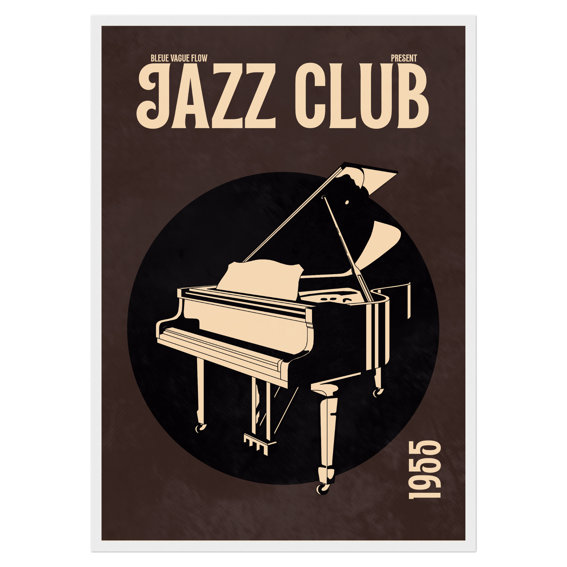 Jazz Club 55 - Piano Bleue Vague Flow