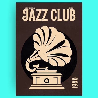Jazz Club 55 - Gramophone Bleue Vague Flow