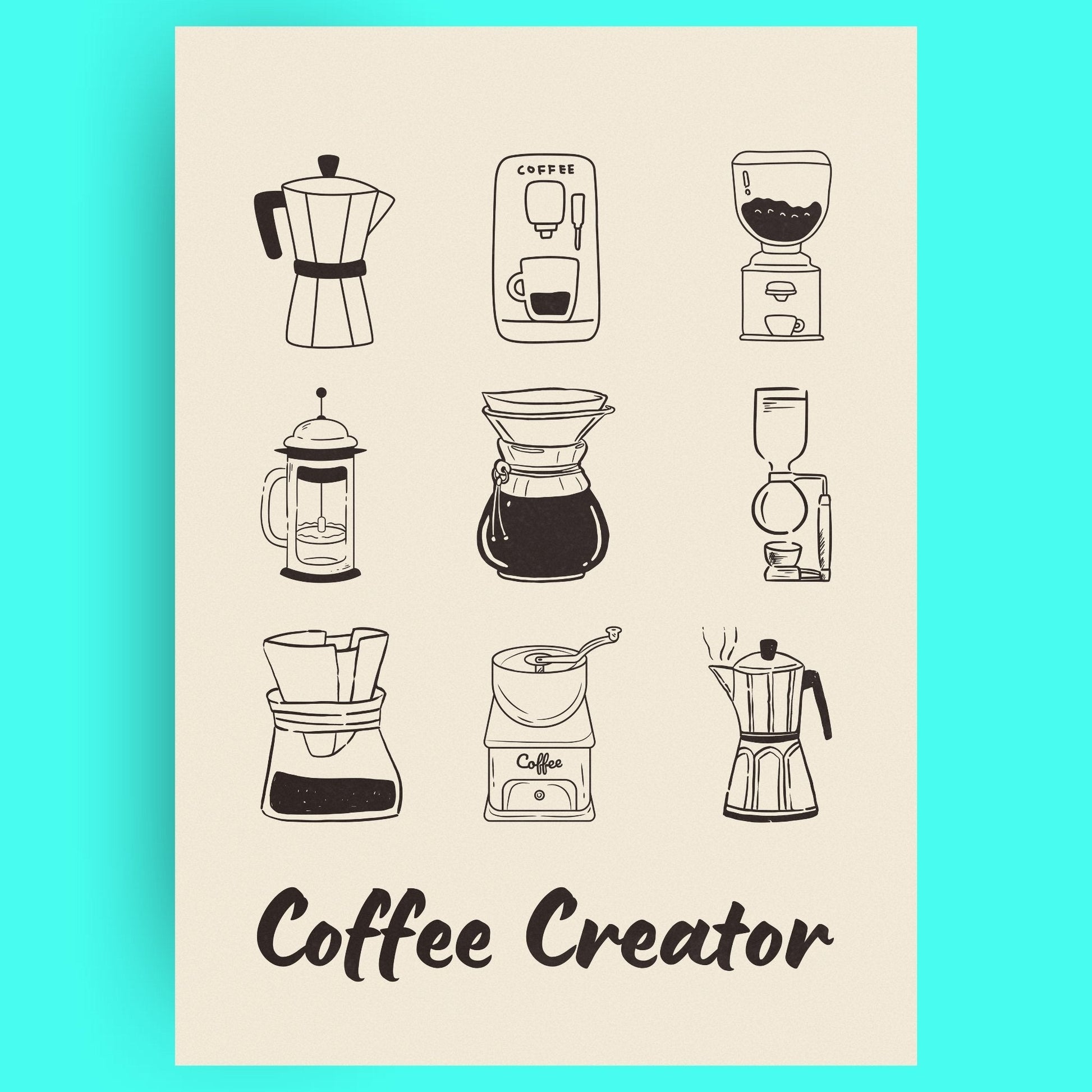 Coffee Creator Bleue Vague Flow