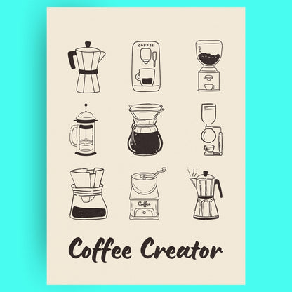 Coffee Creator Bleue Vague Flow