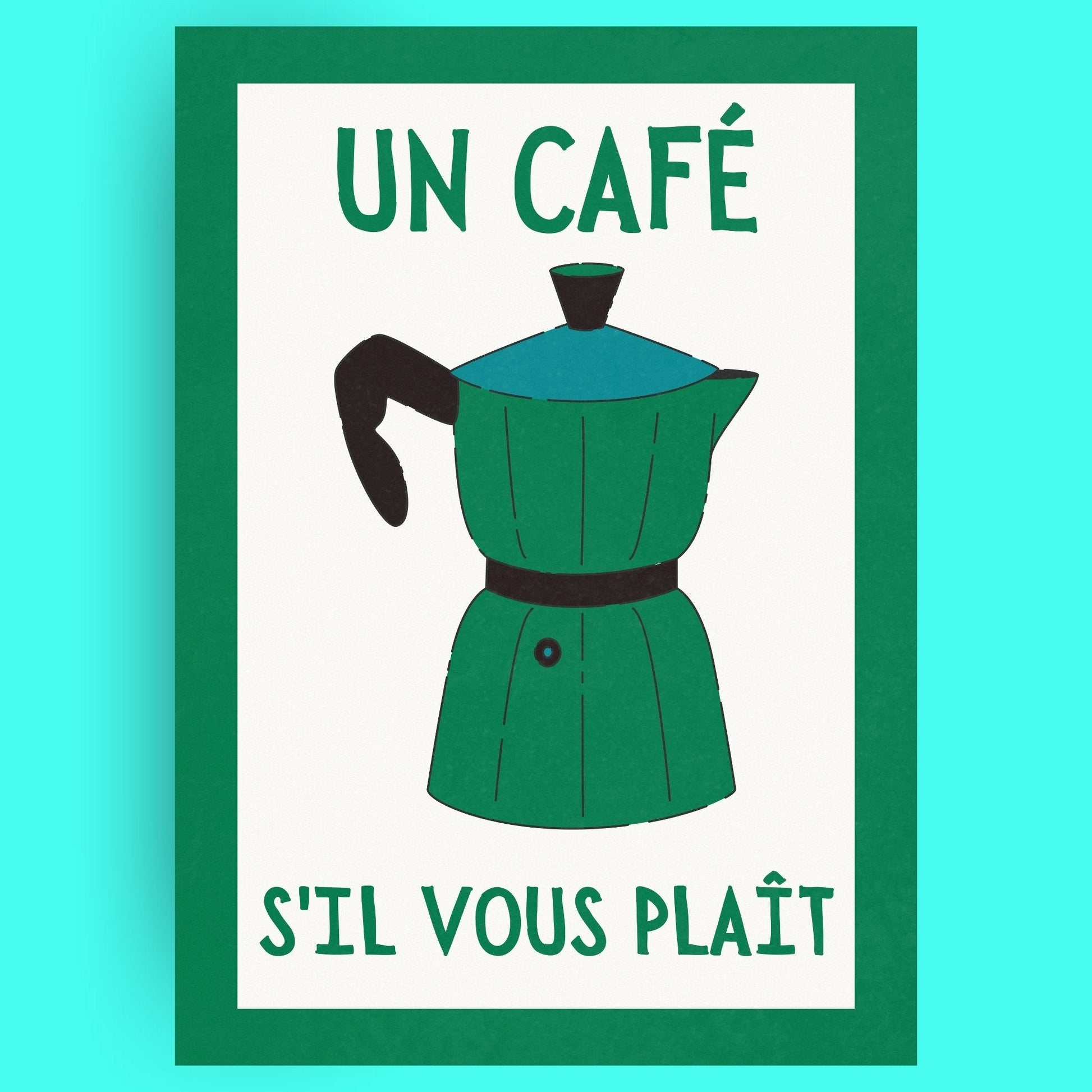 Coffee SVP - Vert Bleue Vague Flow