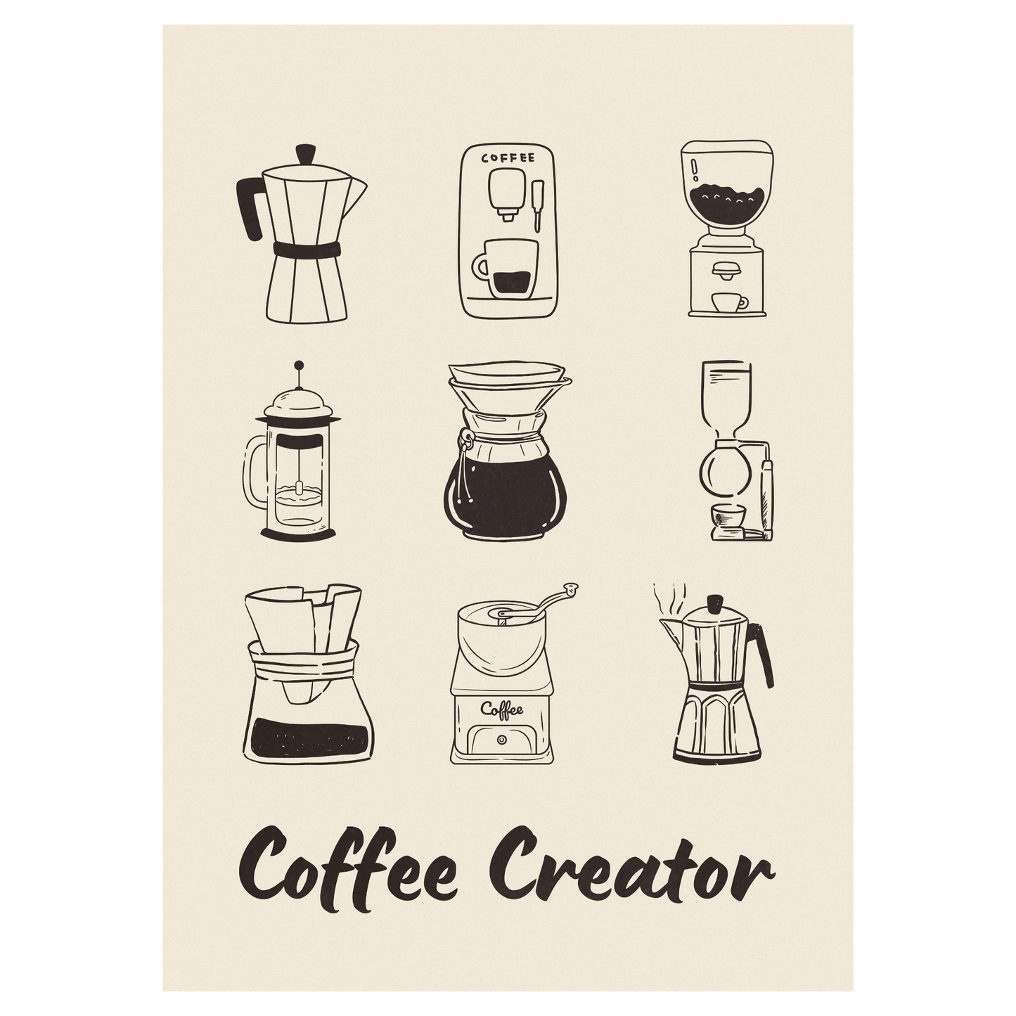 Coffee Creator Bleue Vague Flow