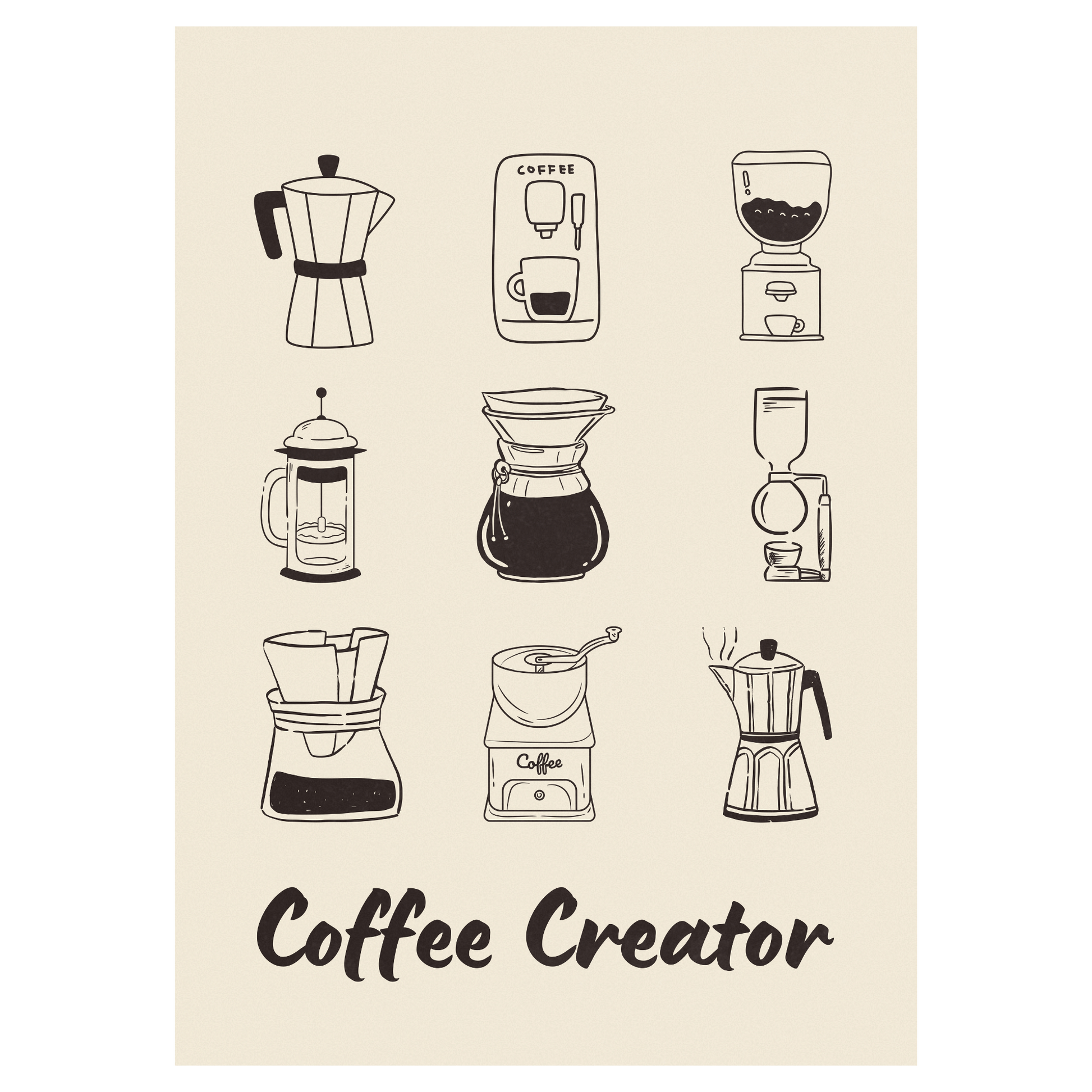 Coffee Creator Bleue Vague Flow