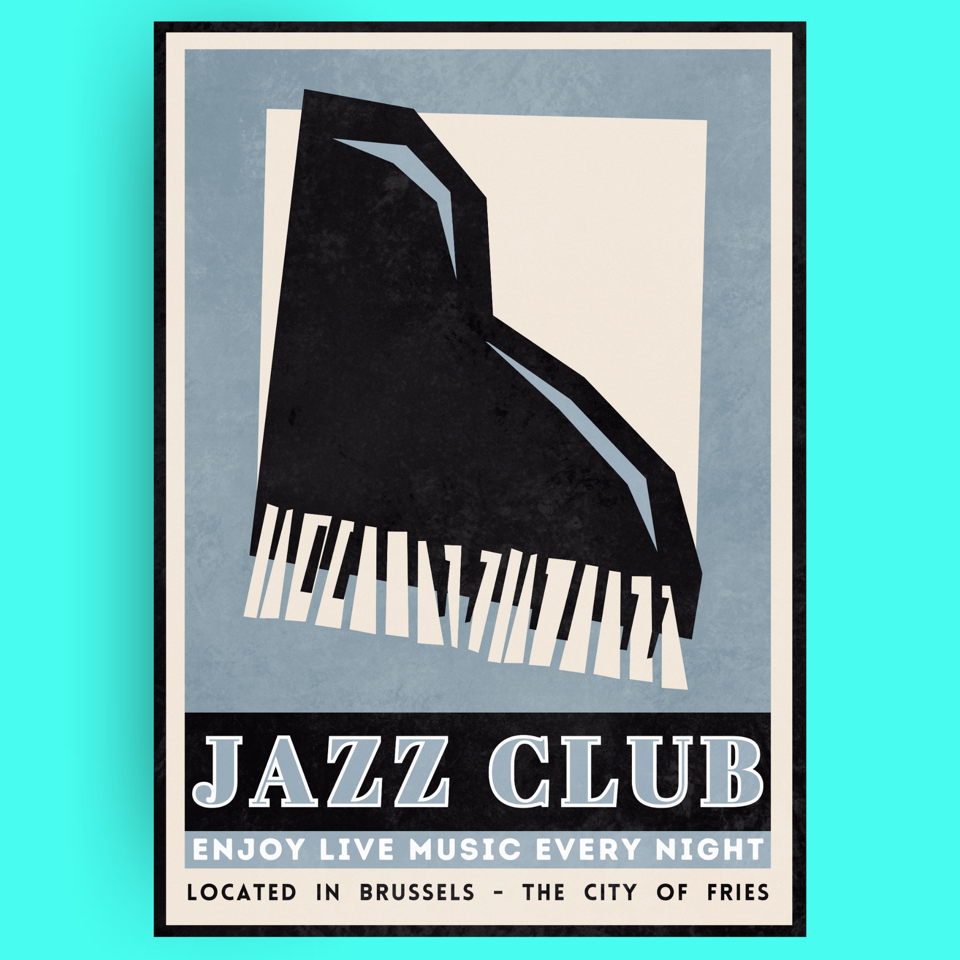Jazz Club - Piano Live Bleue Vague Flow