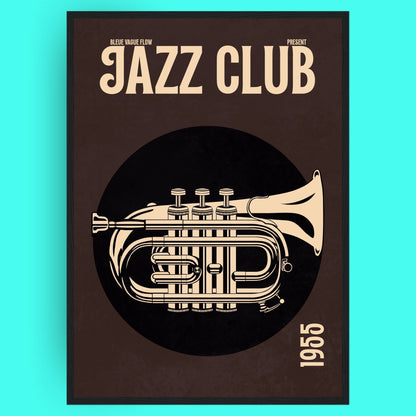 Jazz Club 55 - Trompette De Poche Bleue Vague Flow