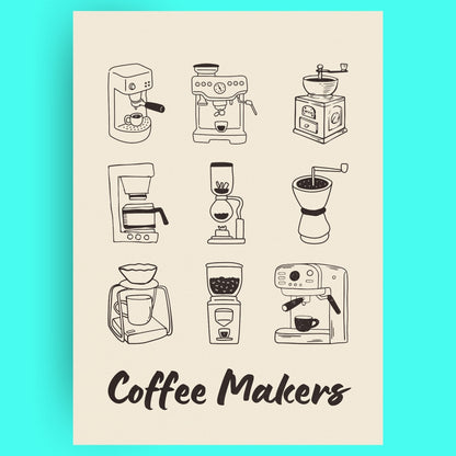 Coffee Makers Bleue Vague Flow