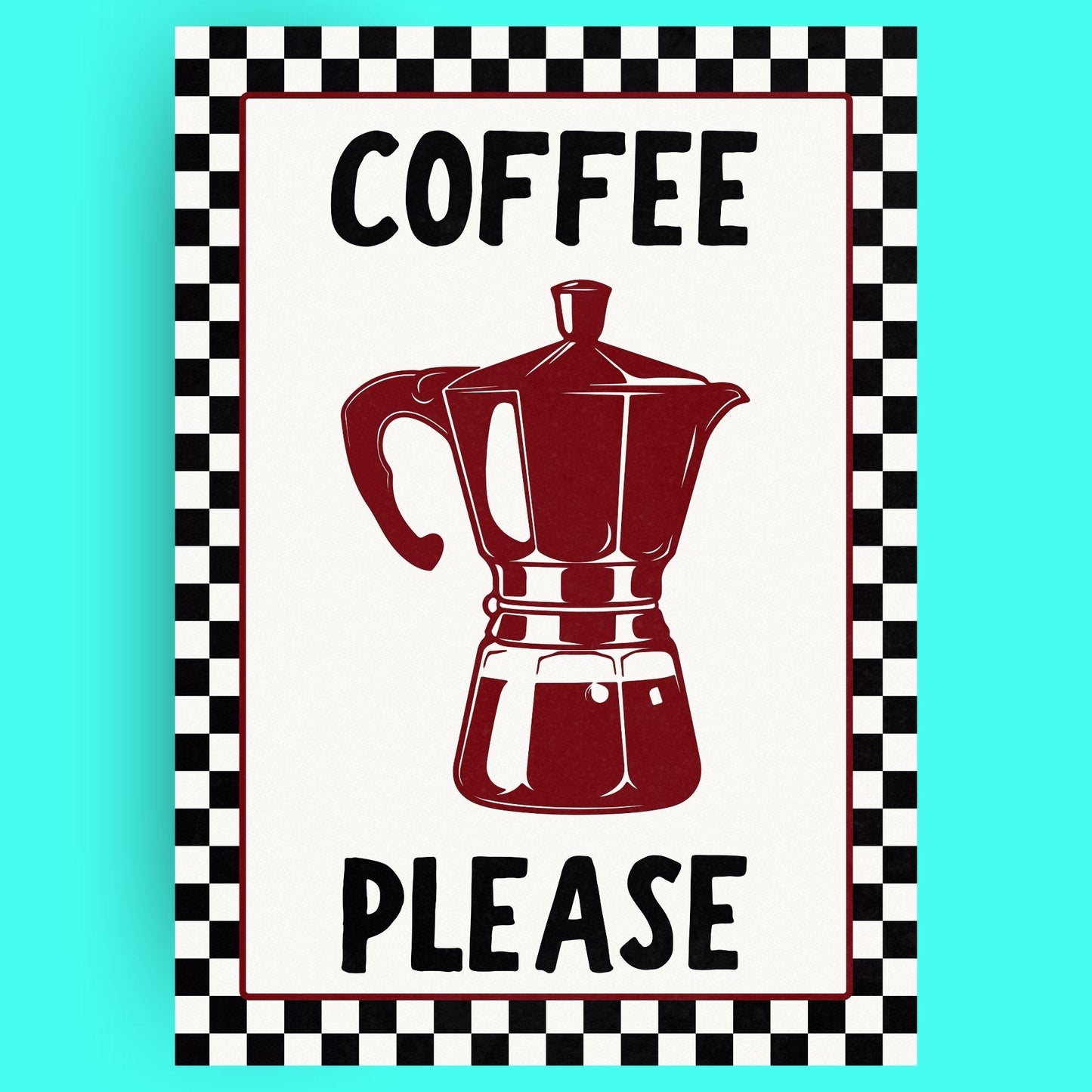 Coffee Please - Red Bleue Vague Flow