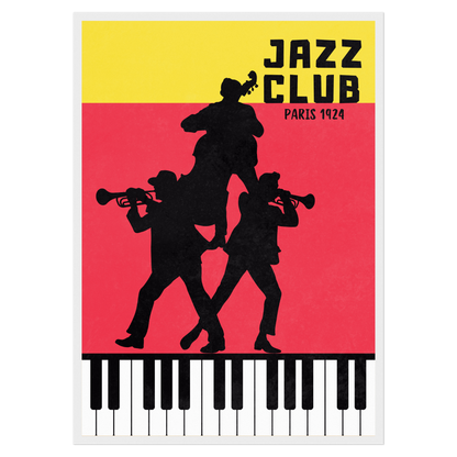 Jazz Club Paris - Nuit Rouge Bleue Vague Flow
