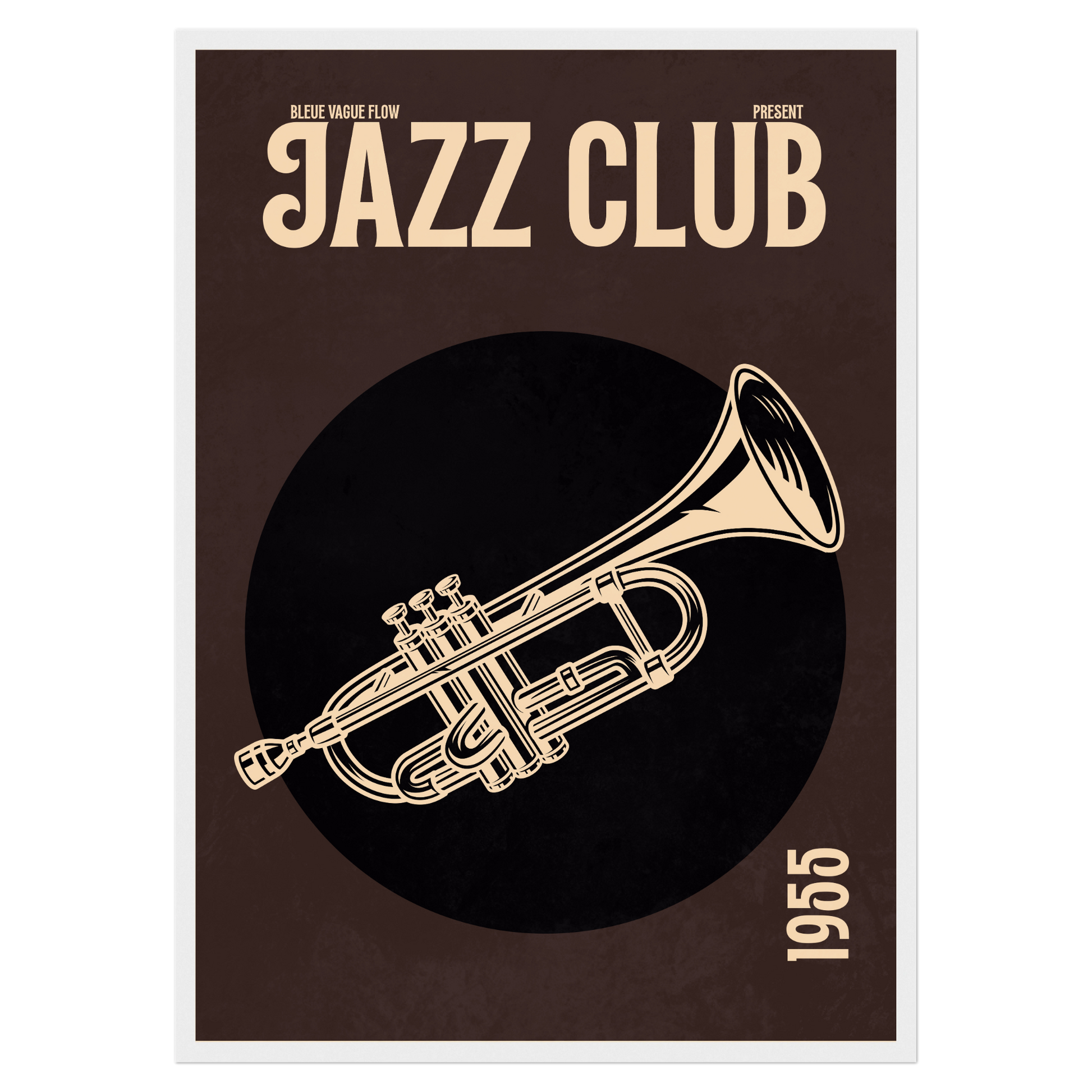 Jazz Club 55 - Trompette Bleue Vague Flow