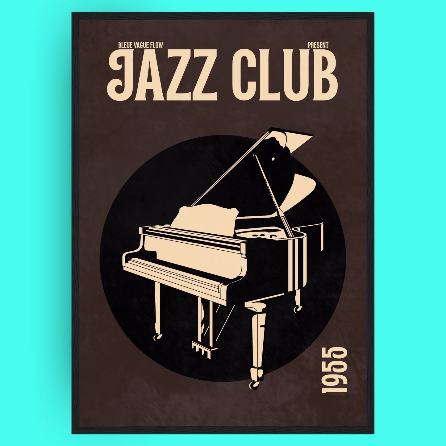 Jazz Club 55 - Piano Bleue Vague Flow