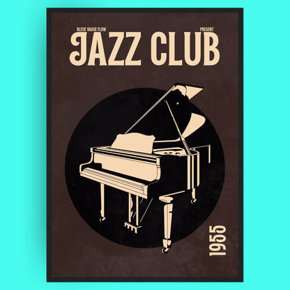 Jazz Club 55 - Piano Bleue Vague Flow