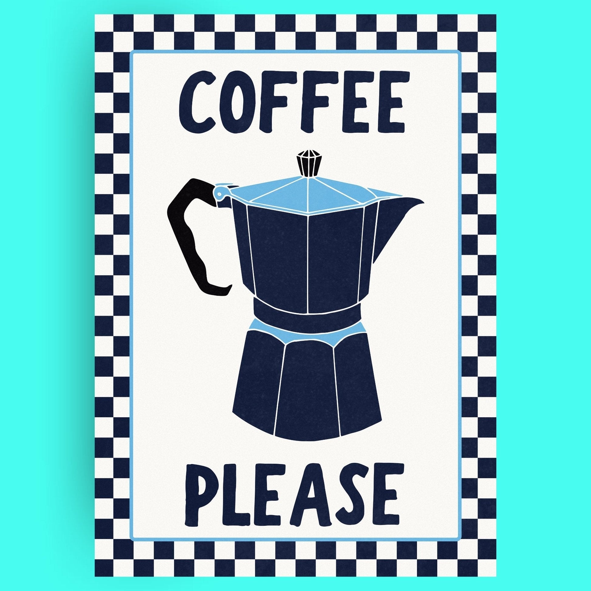 Coffee Please - Blue Bleue Vague Flow