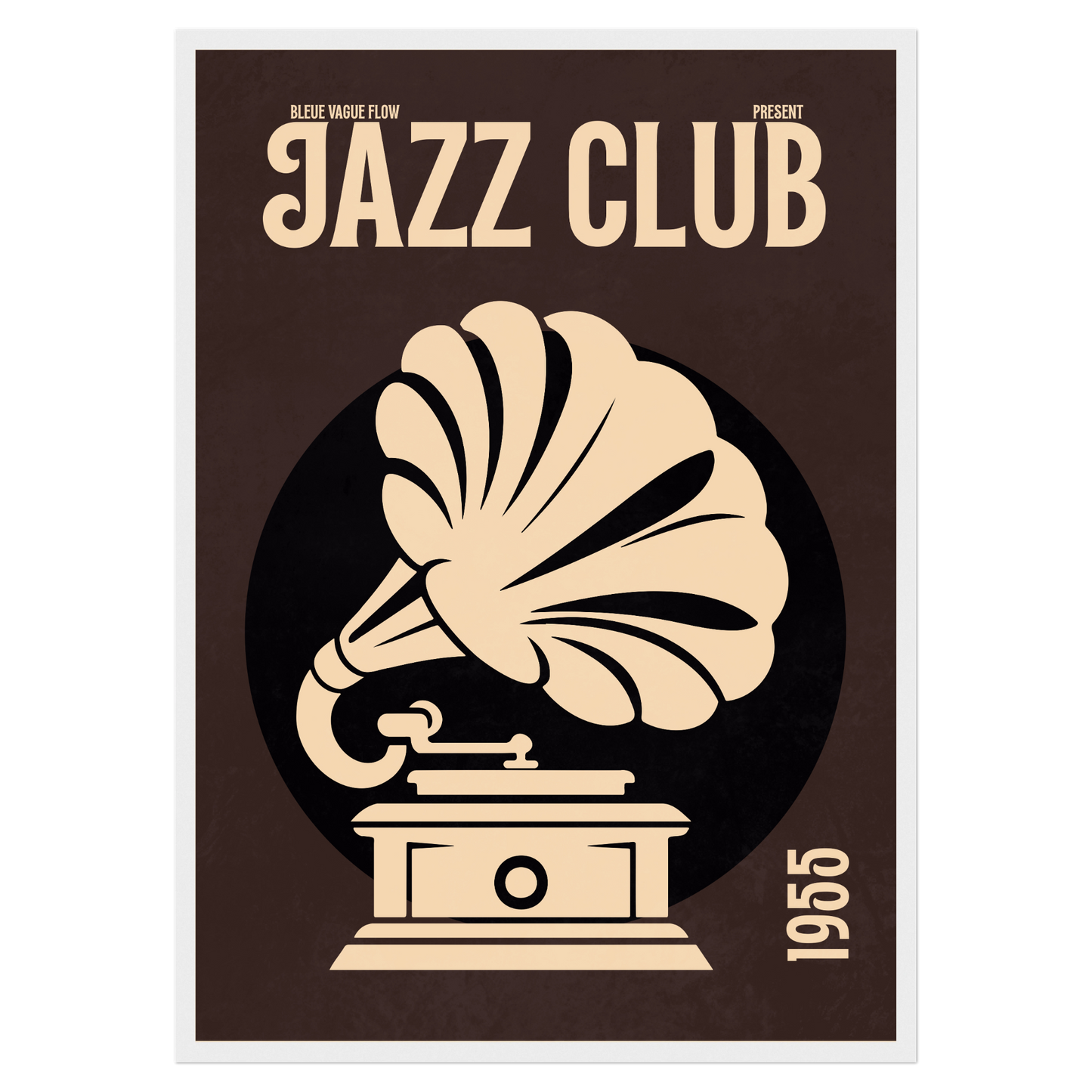 Jazz Club 55 - Gramophone Bleue Vague Flow