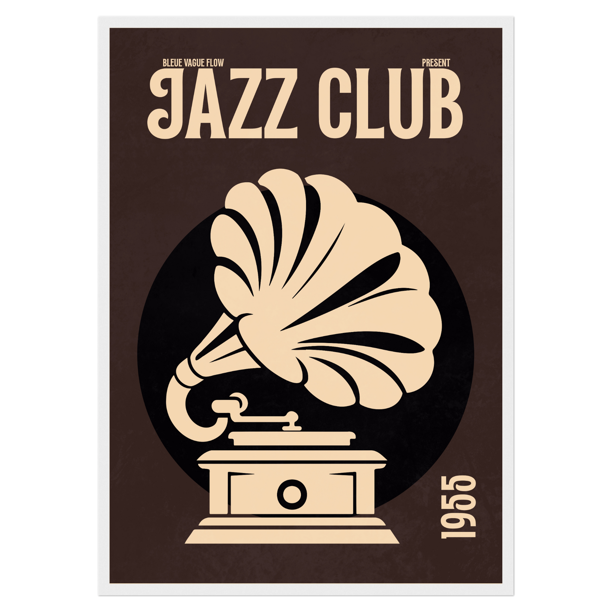 Jazz Club 55 - Gramophone Bleue Vague Flow