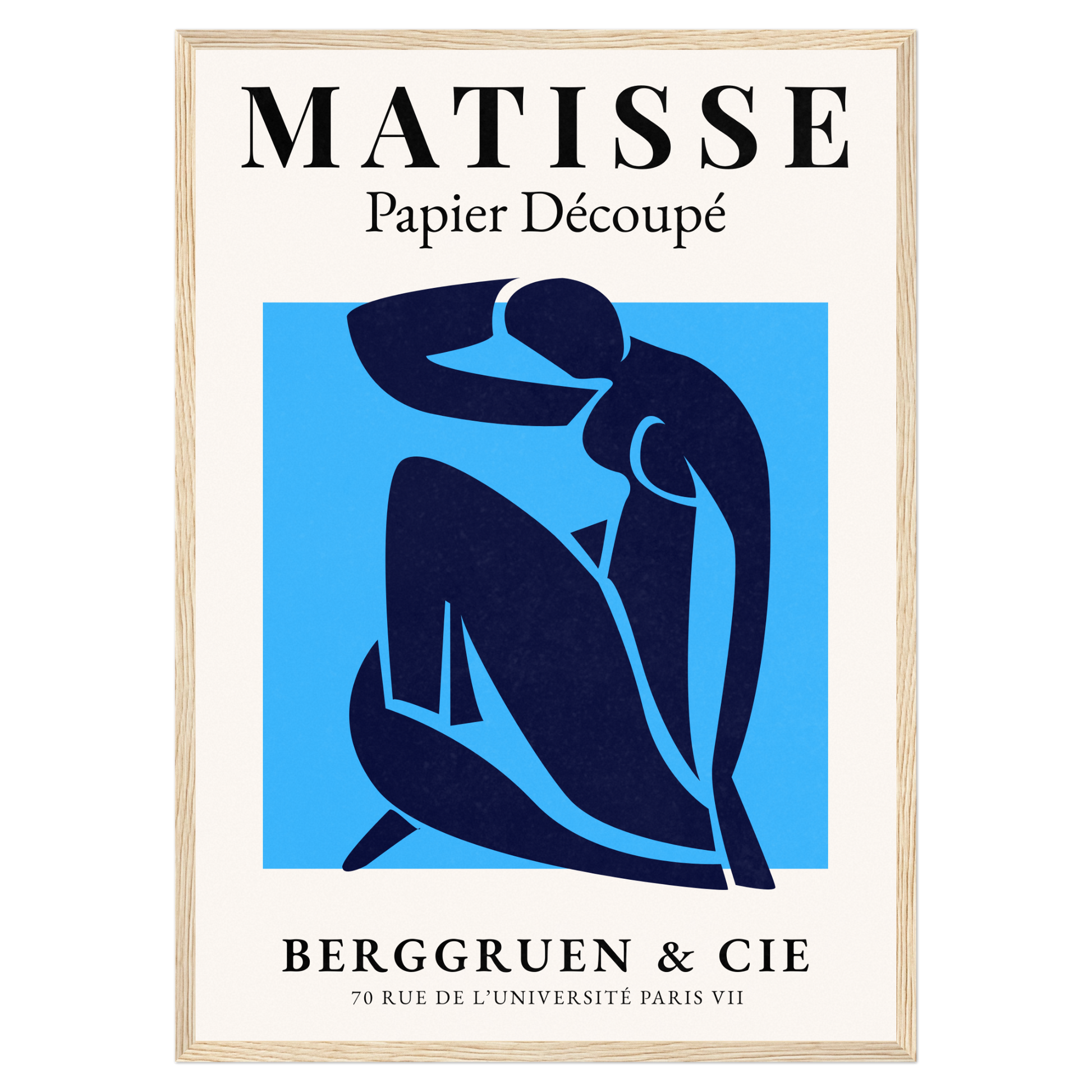 Matisse Papier Découpé - No2 Bleue Vague Flow