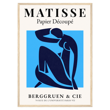 Matisse Papier Découpé - No2 Bleue Vague Flow