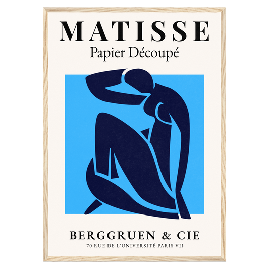Matisse Papier Découpé - No2 Bleue Vague Flow