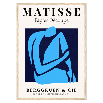 Matisse Papier Découpé - No1 Bleue Vague Flow Print Material