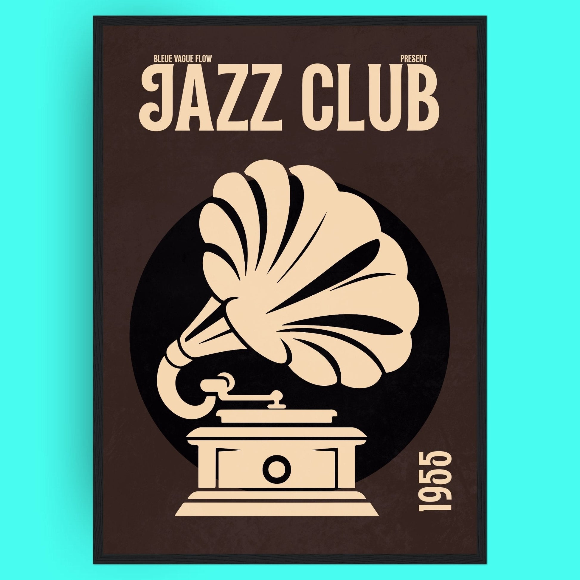 Jazz Club 55 - Gramophone Bleue Vague Flow