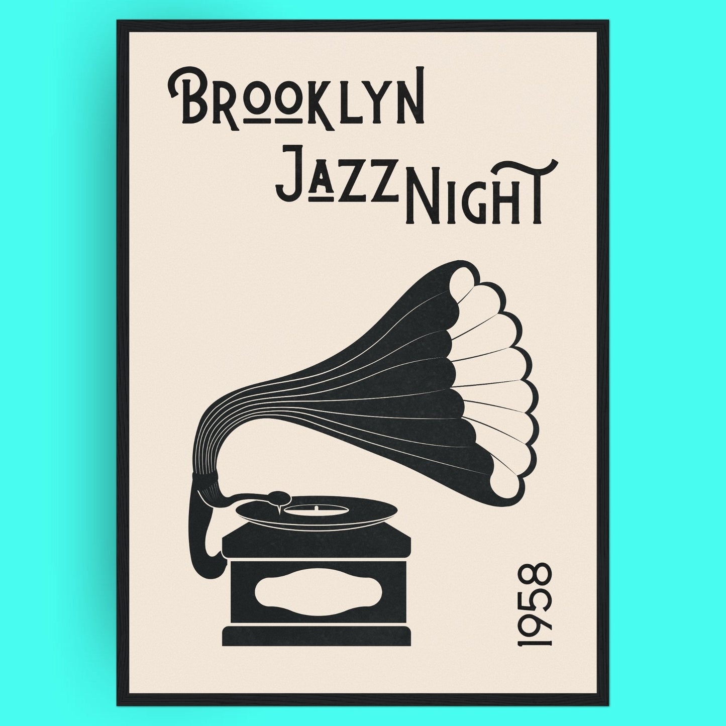 Brooklyn Jazz Night - Old Gramophone Bleue Vague Flow
