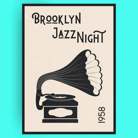 Brooklyn Jazz Night - Old Gramophone Bleue Vague Flow