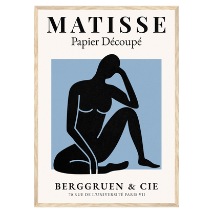 Matisse Papier Découpé - No3 Bleue Vague Flow