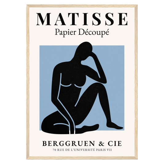 Matisse Papier Découpé - No3 Bleue Vague Flow