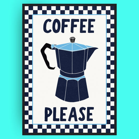 Coffee Please - Blue Bleue Vague Flow