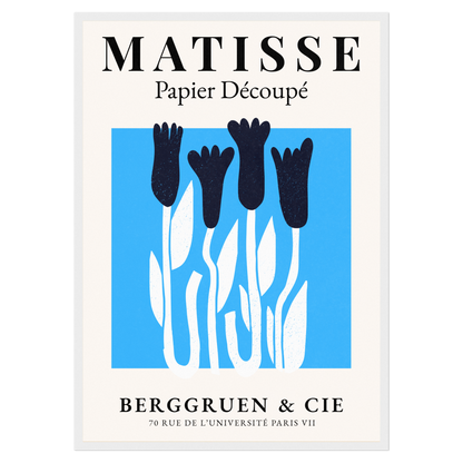 Matisse Papier Découpé - No7 Bleue Vague Flow Print Material