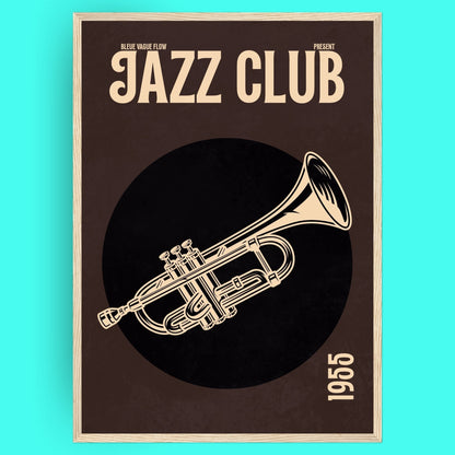 Jazz Club 55 - Trompette Bleue Vague Flow