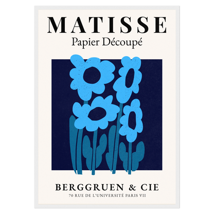 Matisse Papier Découpé - No8 Bleue Vague Flow Print Material